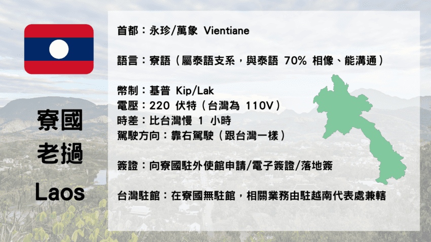寮國/老撾旅遊全攻略 2024|注意事項、行程推薦一篇搞定 - 加減人生實驗中